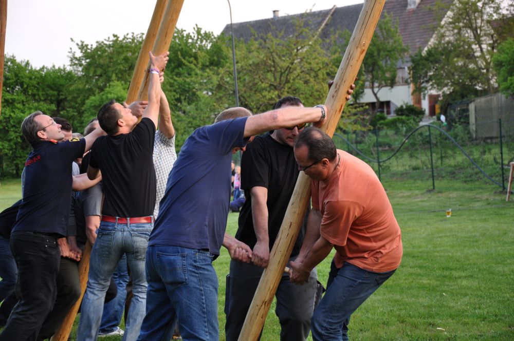 Maibaum Ambach 2014