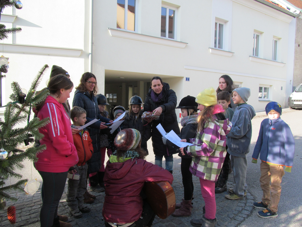 Christbaum geschmückt