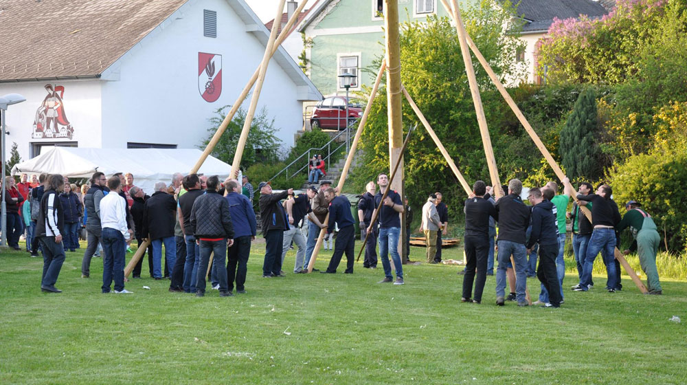 Maibaum Ambach 2016