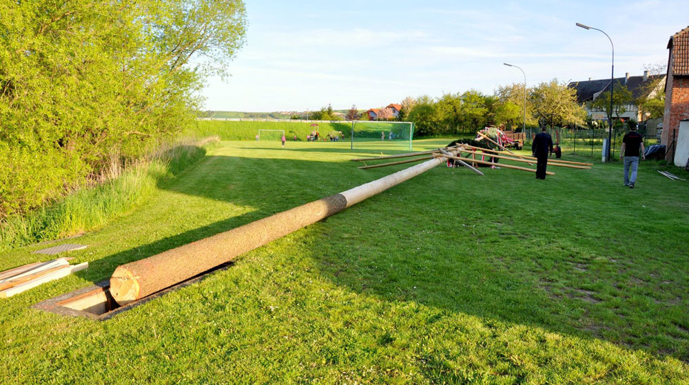 Maibaum Ambach 2016