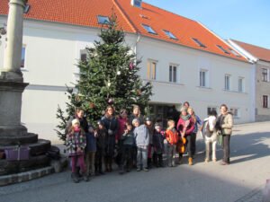 Christbaum geschmückt