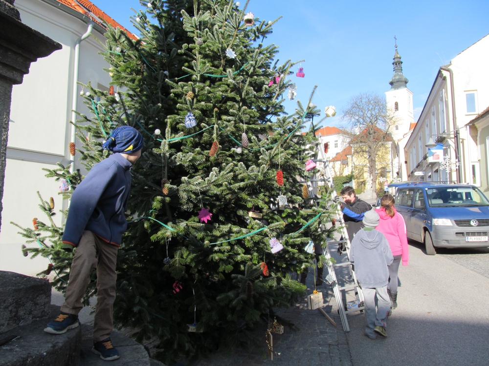 Christbaum geschmückt