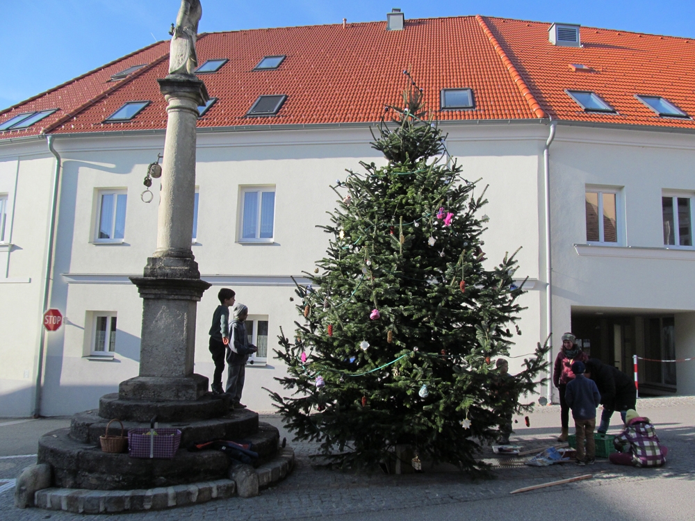 Christbaum geschmückt