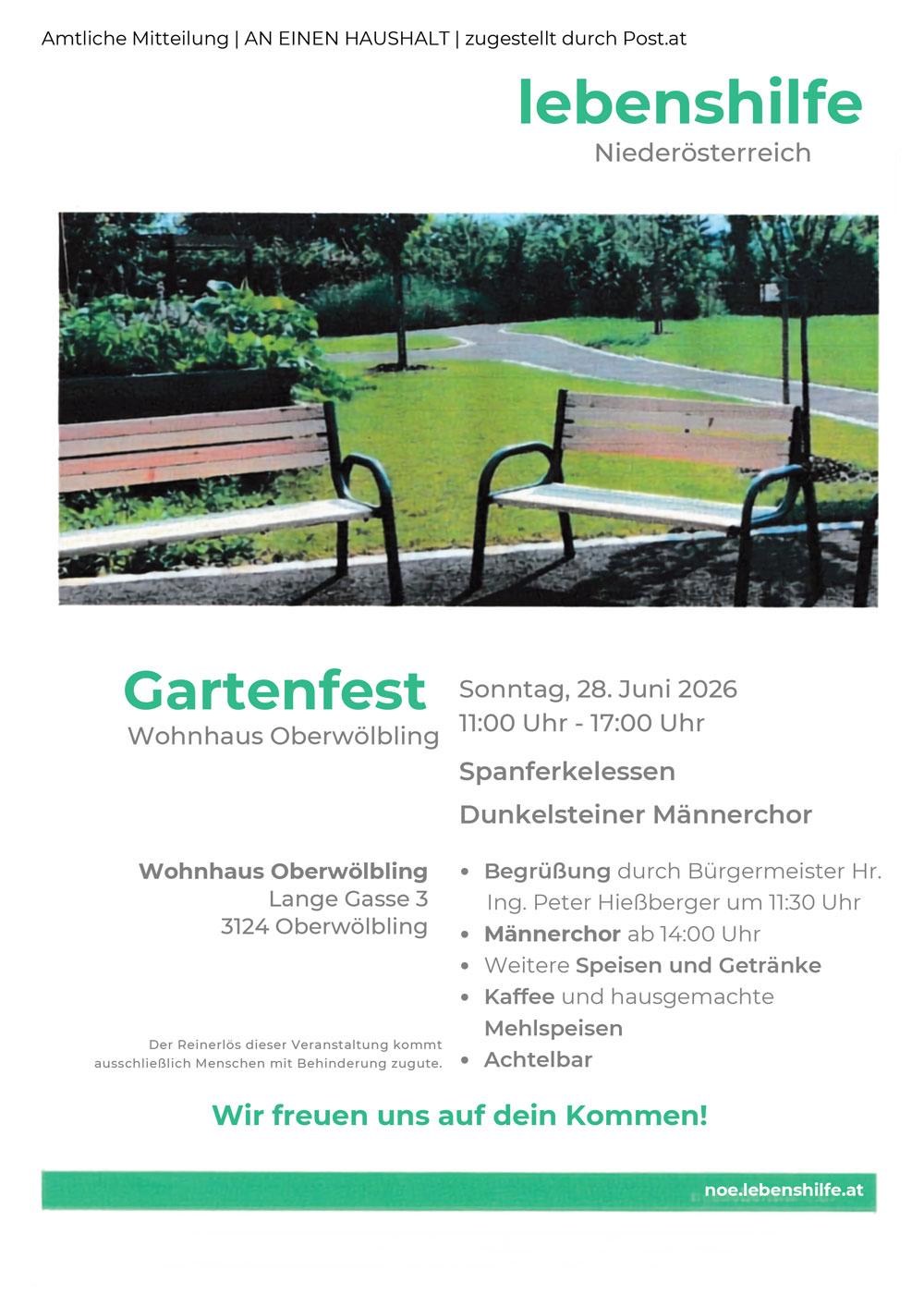 Gartenfest der Lebenshilfe