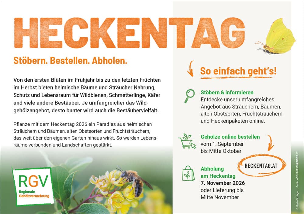 Heckentag 2026