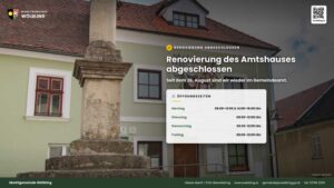 Renovierung des Amtshauses abgeschlossen
